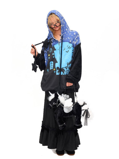 Unicorn Tote Crossbody Bag【s0000016932】