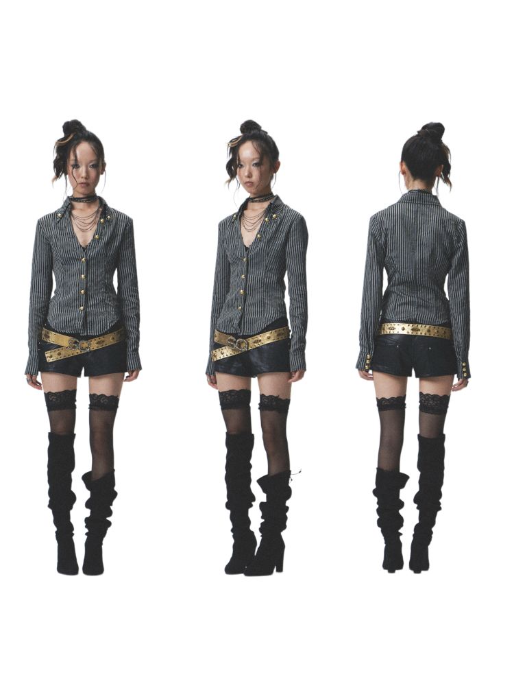 Soft Leather Short Leg Cover Set【s0000012688】