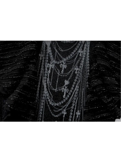 Puff Sleeves Round Neck Long Sleeve Base【s0000013956】