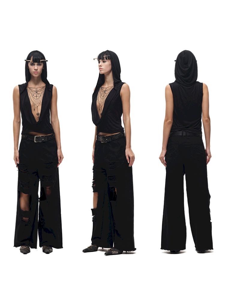 Necklace Rhinestone Swing Neck Vest【s0000012605】