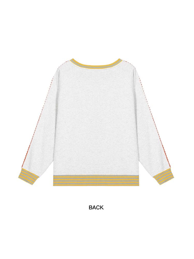 Bear Illustration Sports Sweatshirt [S0000010518]