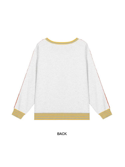 Bear Illustration Sports Sweatshirt [S0000010518]