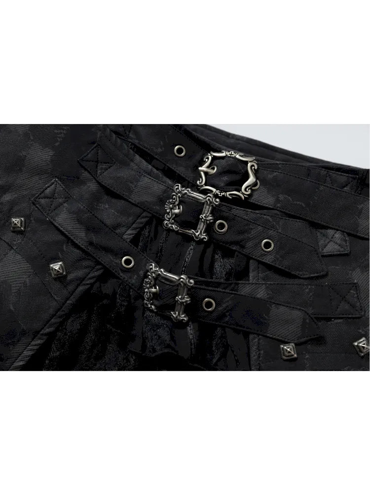 Asymmetrical multi-layer lace skirt【s0000013955】