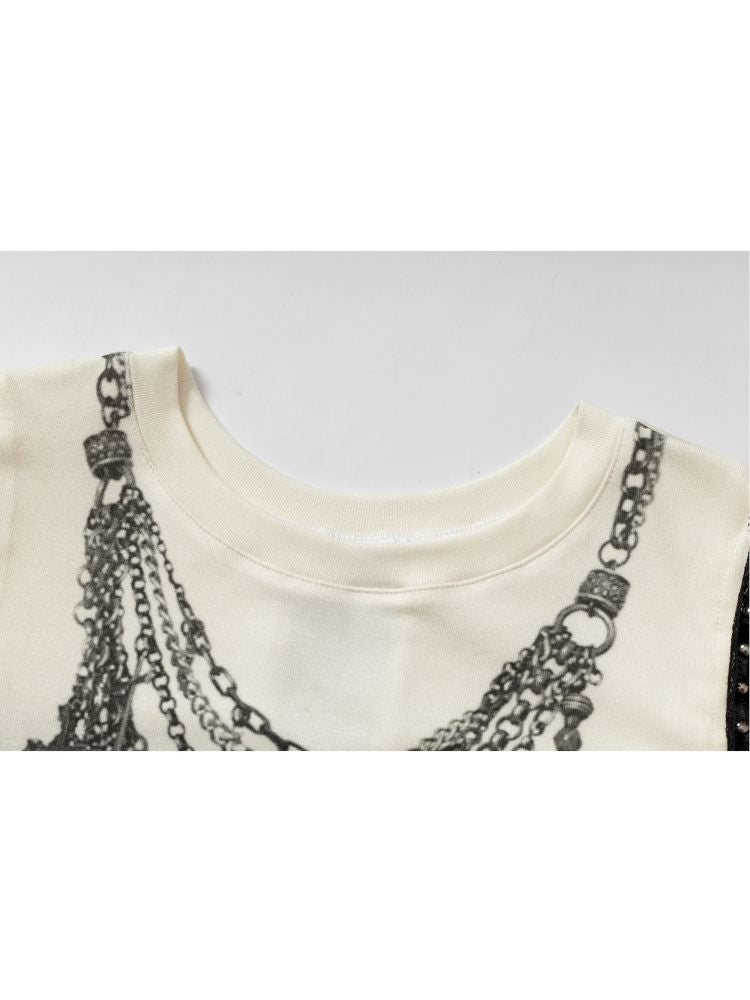 Two Wear Short Sleeve T-Shirt【s0000012619】
