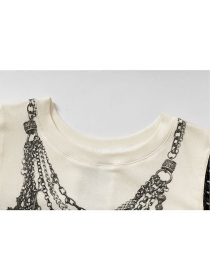 Two Wear Short Sleeve T-Shirt【s0000012619】