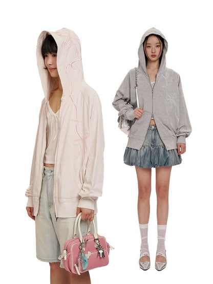 Loose Hooded Sweatshirt【s0000012492】