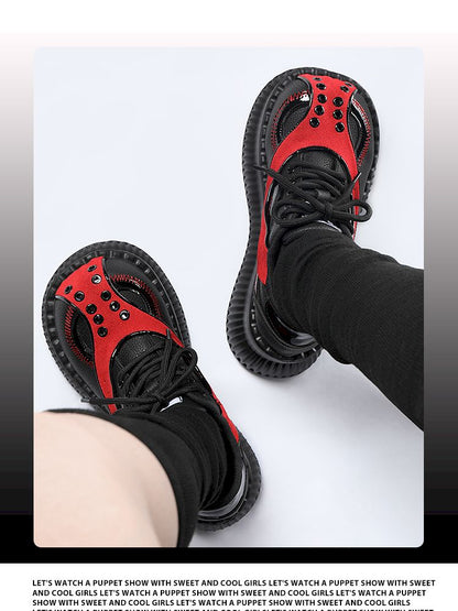 Punk height increase single shoes【s0000013358】