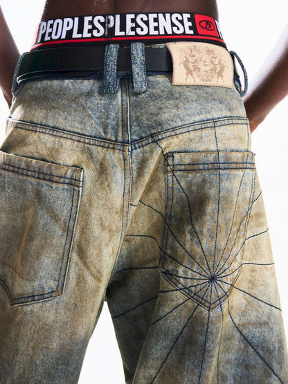 Wild Destruction Denim Wide Pants【s0000015179】