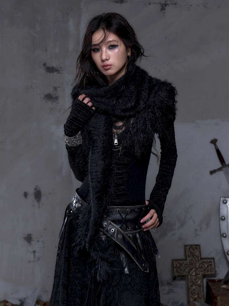 Warmness Triangle Scarf Shawl【s0000014478】