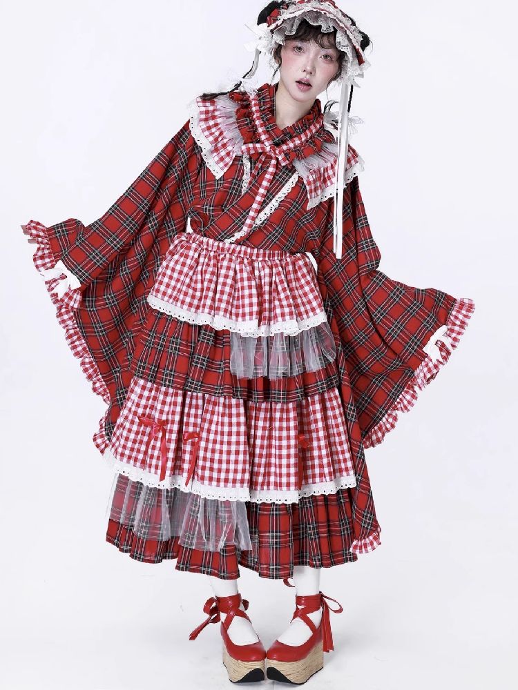 Modified Kimono Skirt【s0000012190】