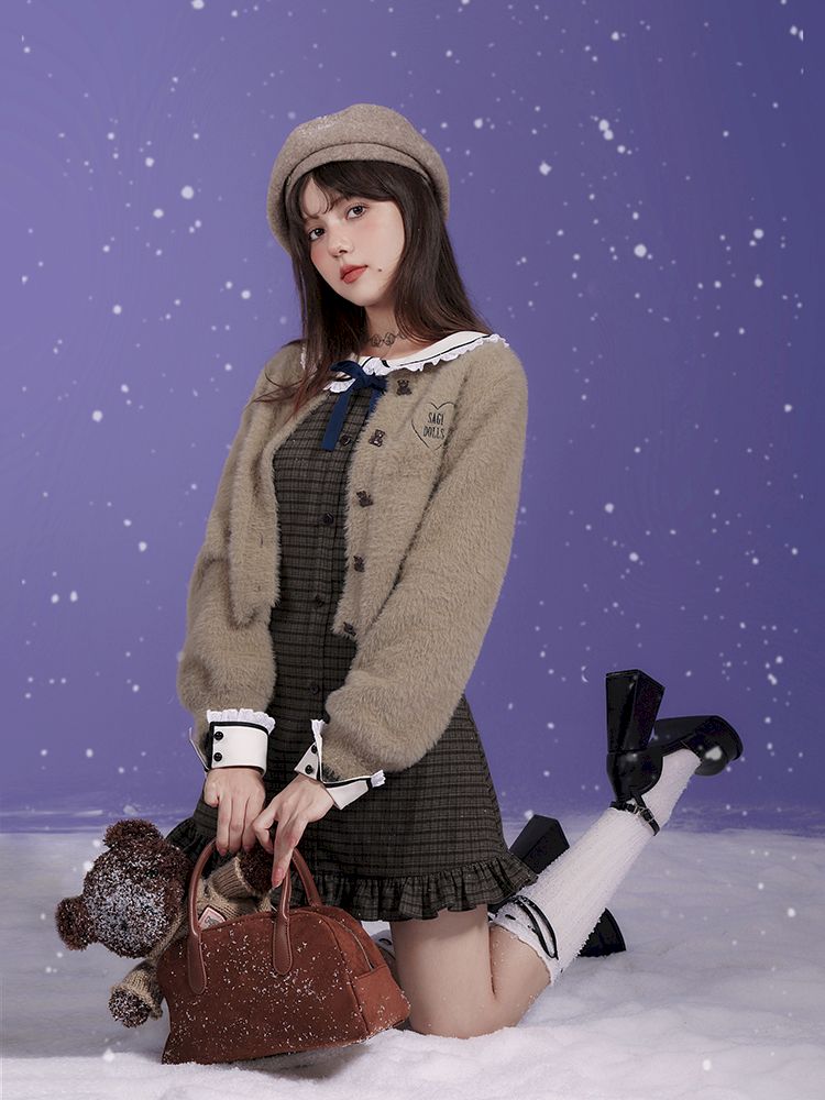 Doll Collar Long Sleeve Dress【s0000011661】