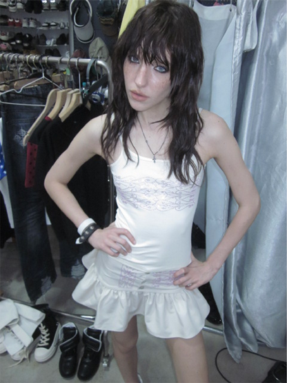 Rhinestone Knit Hot Girl Camisole【s0000018288】