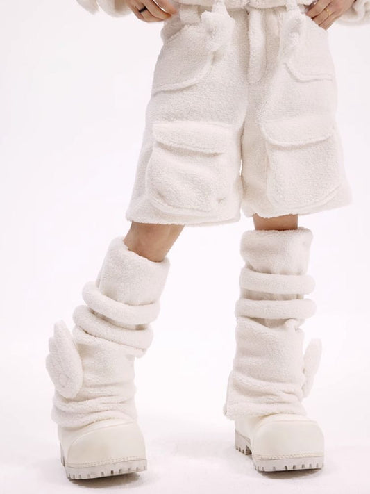 Angel Lamb Wool Legwarmers [S0000010625]