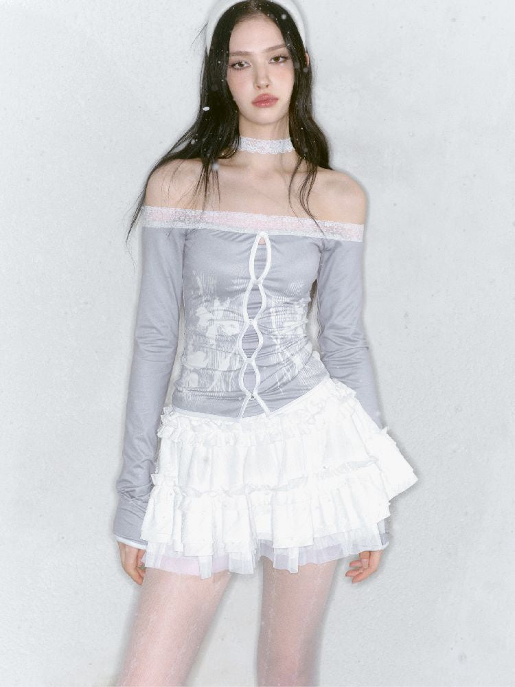 One Shoulder T-Shirt【s0000012134】