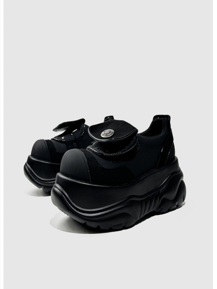 Platform Muffin Casual Leather Shoes【s0000015710】