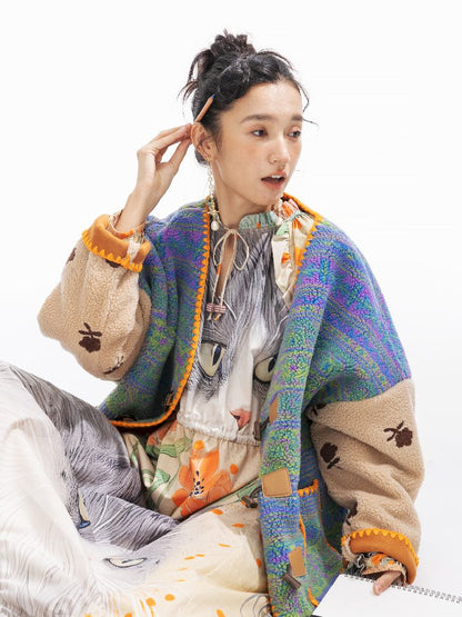 Shell Embroidered Loose Jacket【s0000011313】