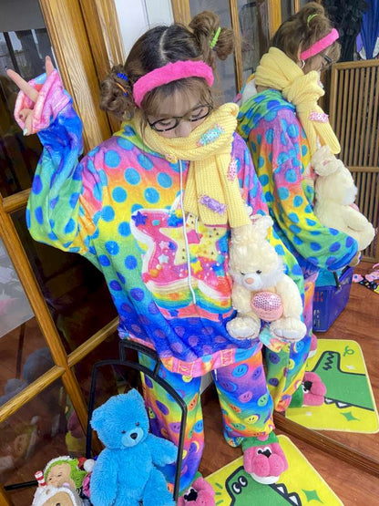 Goose Yellow Knitted Warm Cute Scarf【s0000014867】