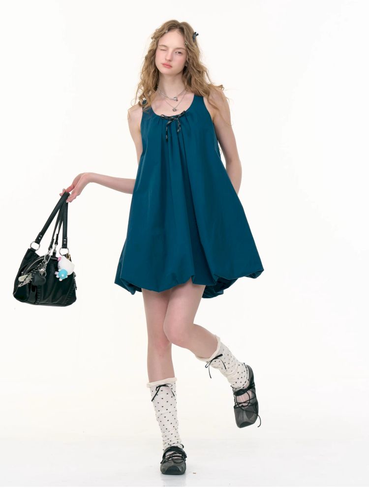 Pod Sleeveless Pocket Dress【s0000013381】