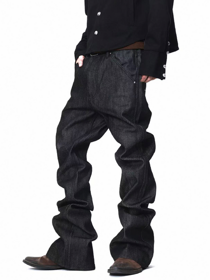 Raw Denim Bootcut Stacking Jeans【s0000018204】