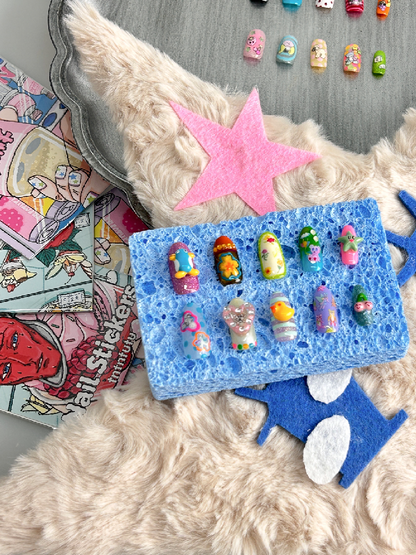 Millennium Flower Y2K Nail Art Sticker【s0000018366】