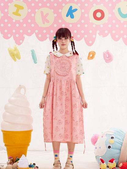 Animal Angel Strappy Skirt Tank Top Skirt【s0000013191】