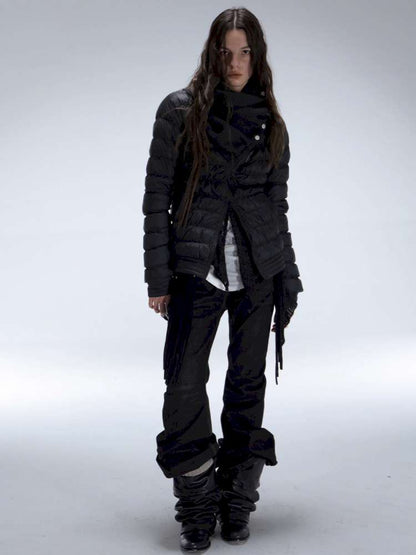 Original Pile Collar Slim Short Down Jacket【s0000014710】