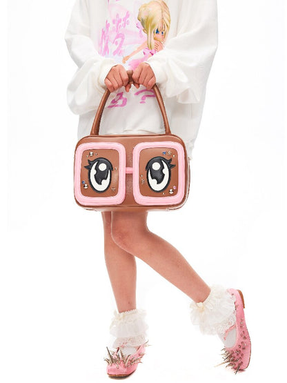 Big Eyes Big Glasses Shoulder Bag【s0000016044】