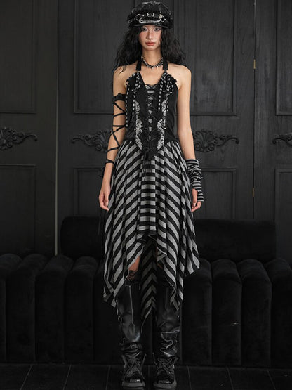 Strappy Vest Leather Tank Top【s0000018173】