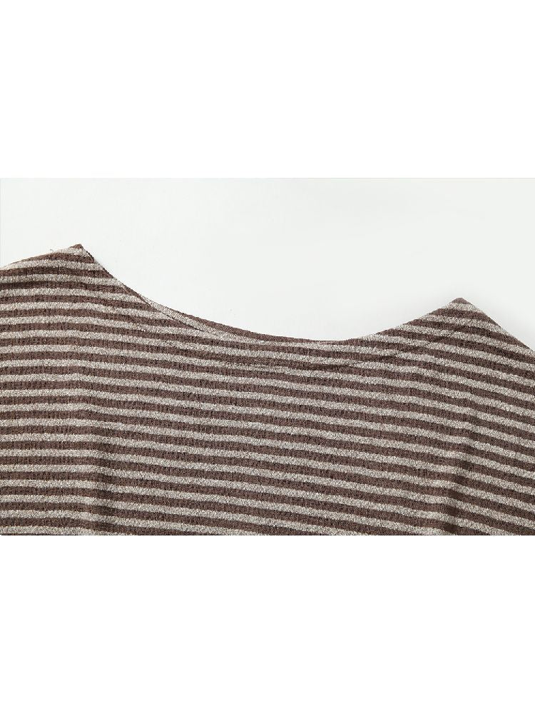 One Neck Tie Long Sleeve Short Top【s0000011832】