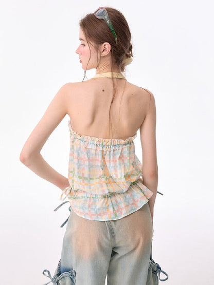 Halter Slimming Top With Camisole【s0000017679】
