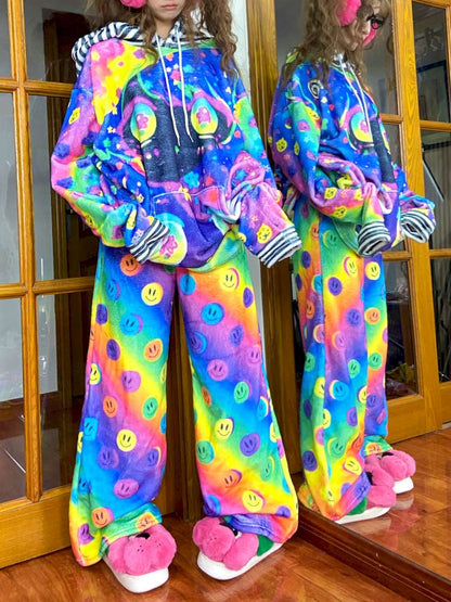 Niche Millennial Style Color Cartoon Plush Top【s0000014636】