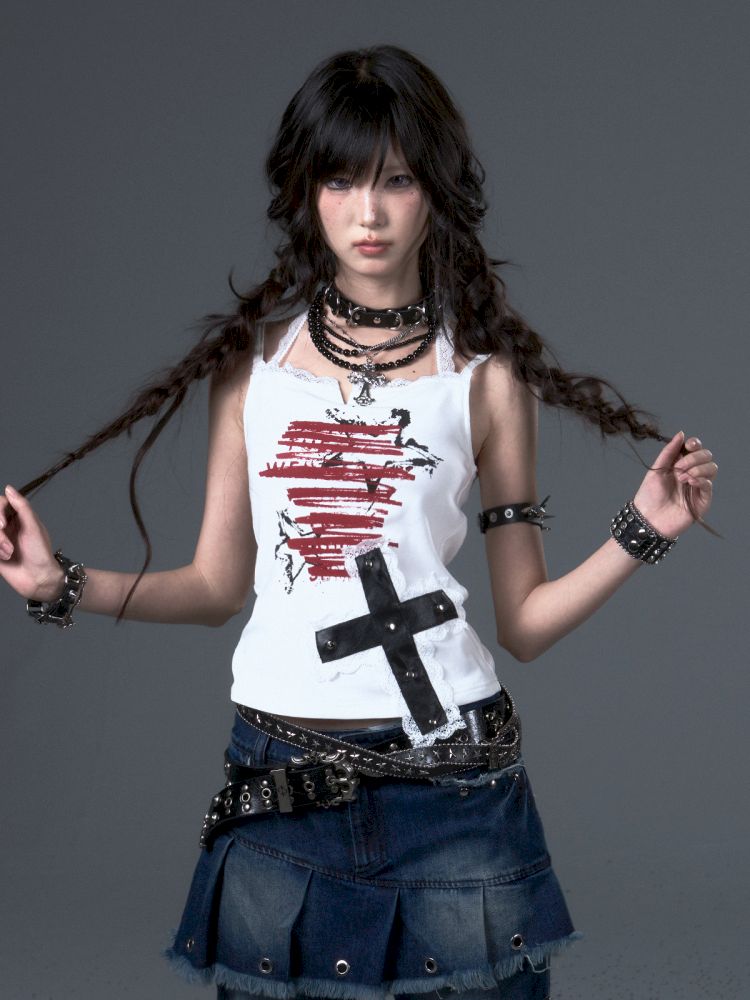 Slim thin top camisole undershirt【s0000012340】