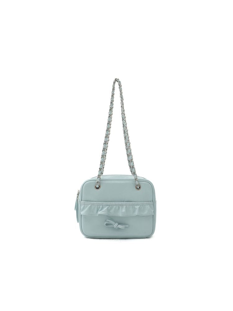 Lace Bow Crossbody Square Bag【s0000012522】