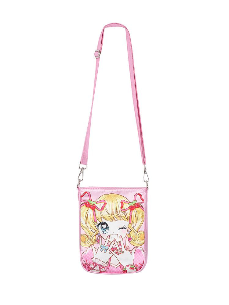 Illustration Pattern Crossbody Small Bag【s0000012012】
