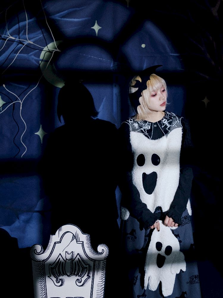 Ghost Ghostface Cutout Vest【s0000011562】