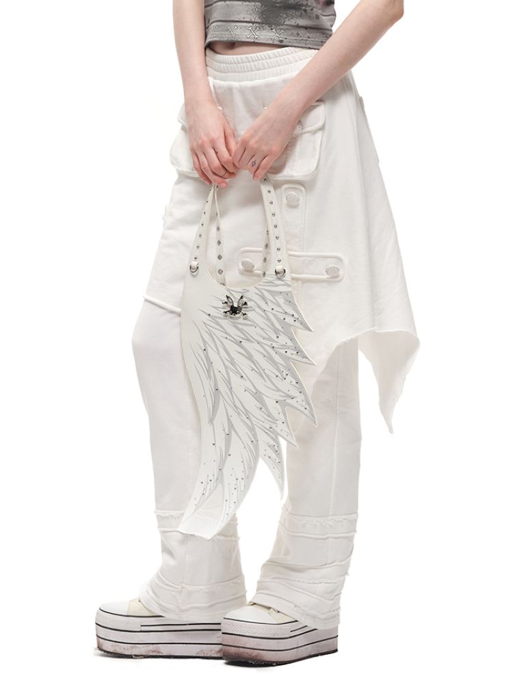 Angel Wings Starlight Hot Rhinestones Armpit Bag Tote【s0000012601】