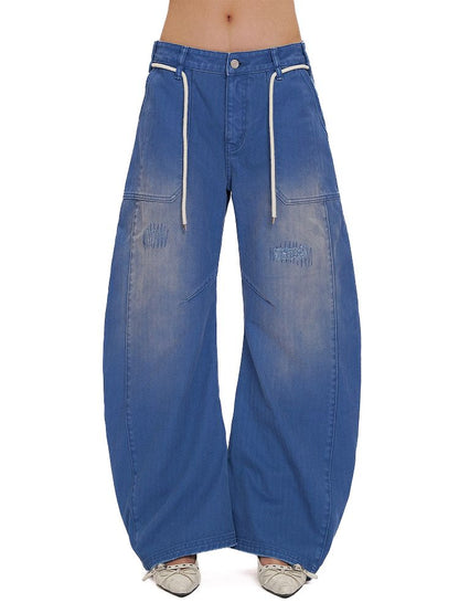 Washed Machete Wide Leg Pants【s0000012524】