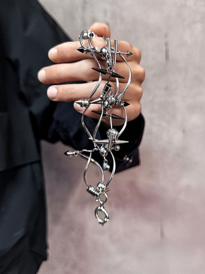Avant-Garde Punk Futuristic Bracelet【s0000018880】