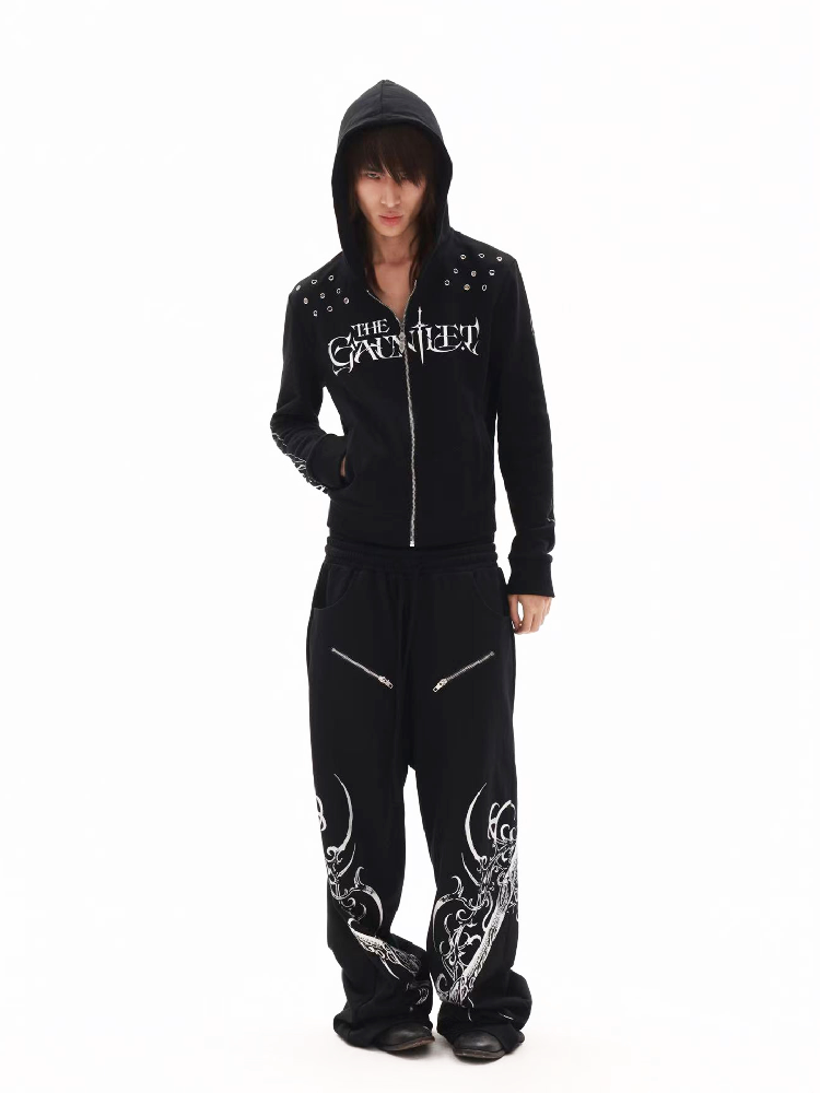 Dark Gothic Longsword Sweatpants【s0000018334】
