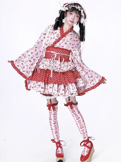 Vintage Girl Half-body Skirt【s0000012187】