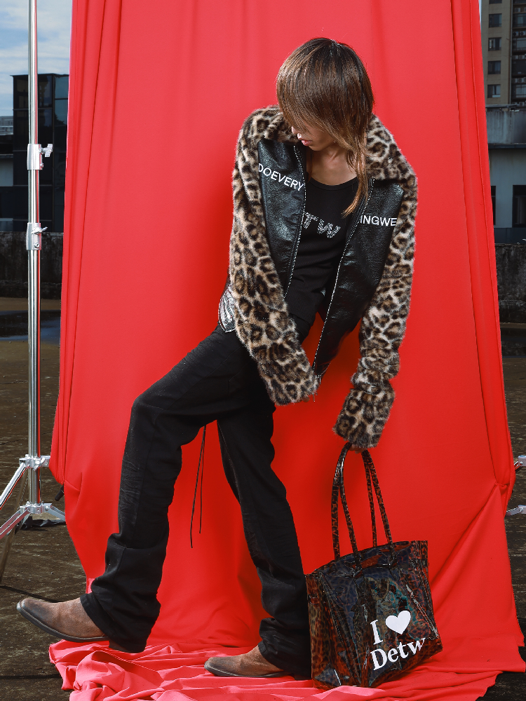 Leopard Print Stand Collar Jacket【s0000019110】