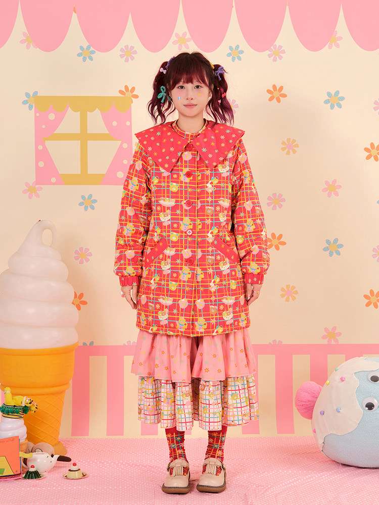 Showa Sweets House Quilted Cotton Jacket【s0000015163】