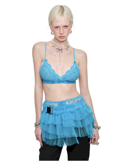 Lace Triangle Cup Corset【s0000011601】