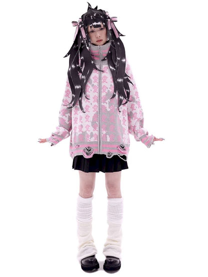 “Love” Knit Jacket [S0000011248]