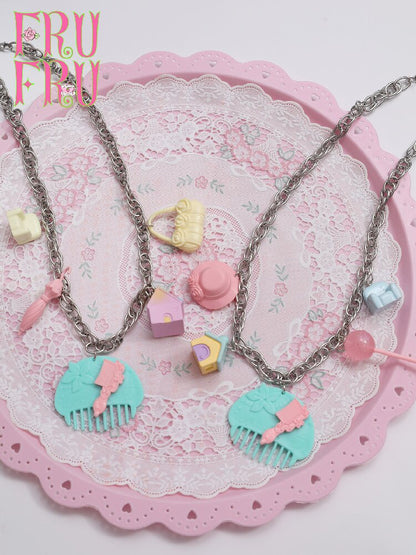 DIY Comb Adjustable Y2K Necklace【s0000017767】
