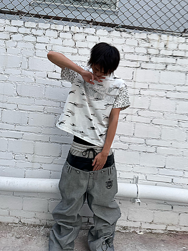 Intoxicating Camouflage Patchwork T-Shirt【s0000016972】