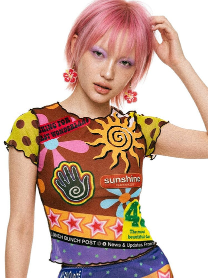 Dopamine American Vintage Mesh Mermaid Dress【s0000017632】