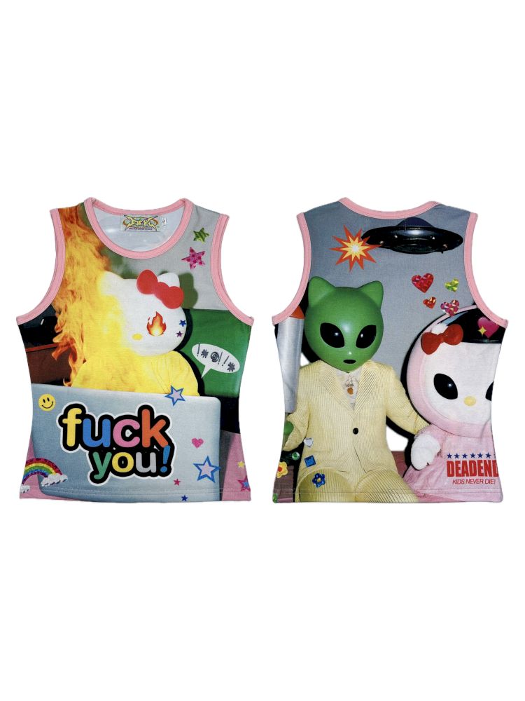 Stretch Slim Millennial Sleeveless Tank Top【s0000012464】