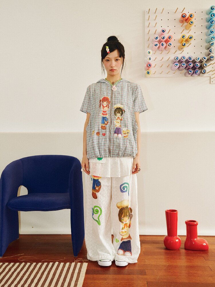 Forest Kitchen Printed Culottes【s0000018698】