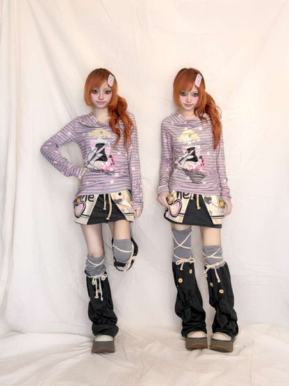 Button Strap Splicing Leg Cover【s0000015398】